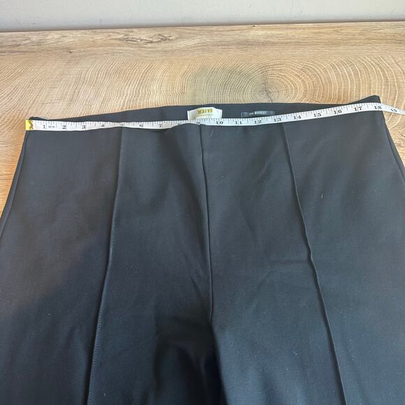 Maeve by Anthropologie The Margot Kick Flare Cropped Pants Black XL - Picture 7 of 9